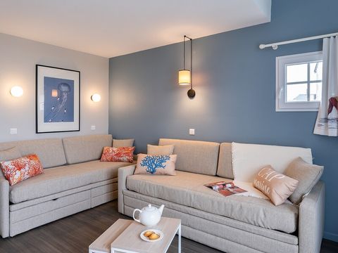 APPARTEMENT 8 personnes - 2 chambres + 1 coin nuit - Terrasse ou balcon - Vue mer - Rénové