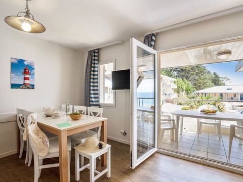 APPARTEMENT 6 personnes - - 1 chambre + 1 alcôve - Terrasse ou balcon - Vue sur la mer