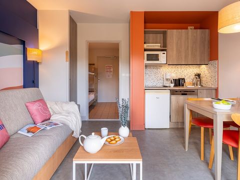STUDIO 4 personnes - 1 COIN NUIT - TERRASSE OU BALCON