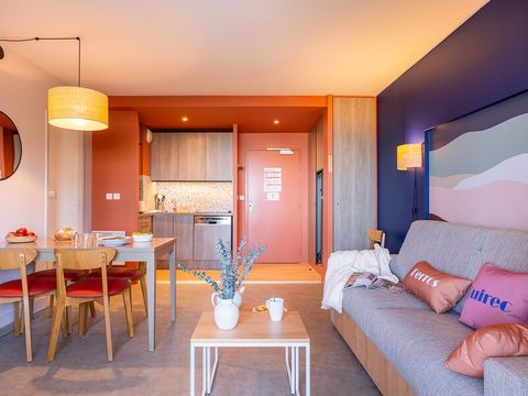 APPARTEMENT 5 personnes - 1 CHAMBRE - TERRASSE OU BALCON - VUE MER