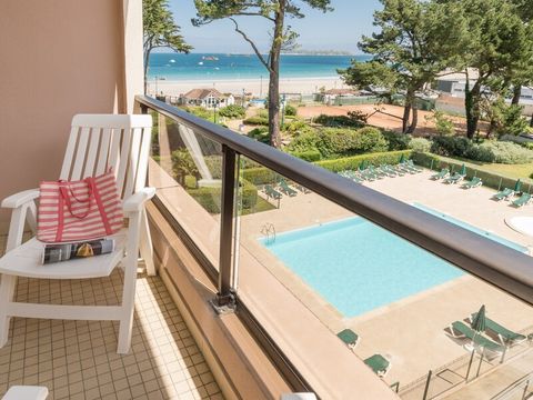 APPARTEMENT 5 personnes - 1 CHAMBRE - TERRASSE OU BALCON - VUE MER