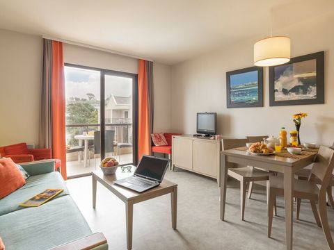 APPARTEMENT 5 personnes - 1 CHAMBRE - TERRASSE OU BALCON - VUE MER