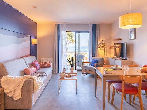 APPARTEMENT 5 personnes - 1 CHAMBRE - TERRASSE OU BALCON - VUE MER