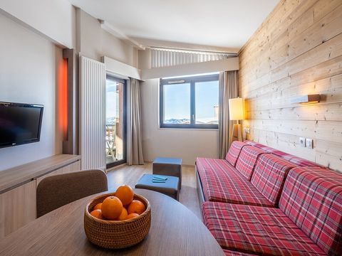 Appartement 4 personnes - 1 chambre - Balcon - Vue sur la montagne