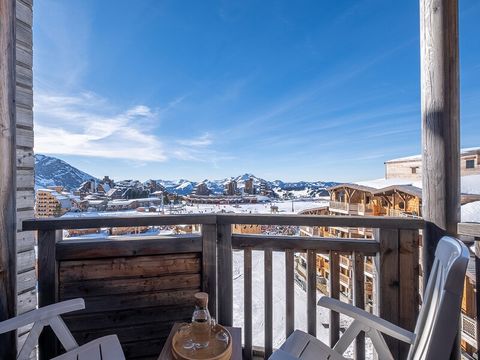 APPARTEMENT 4 personnes - 1 chambre - Balcon - Vue sur la montagne