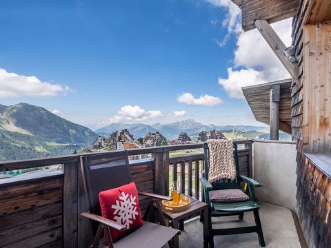 Appartement 4 personnes - 1 chambre - Balcon - Vue sur la montagne