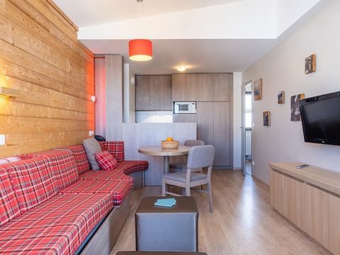 Appartement 4 personnes - 1 chambre - Balcon - Vue sur la montagne