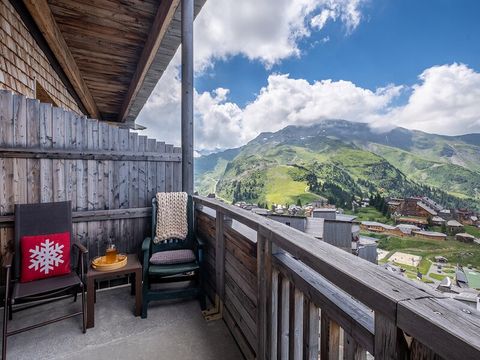 Appartement 4 personnes - 1 chambre - Balcon - Vue sur la montagne