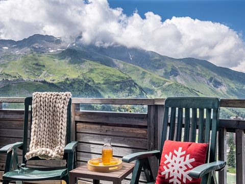 Appartement 6 personnes - 2 chambres - Balcon - Vue sur la montagne