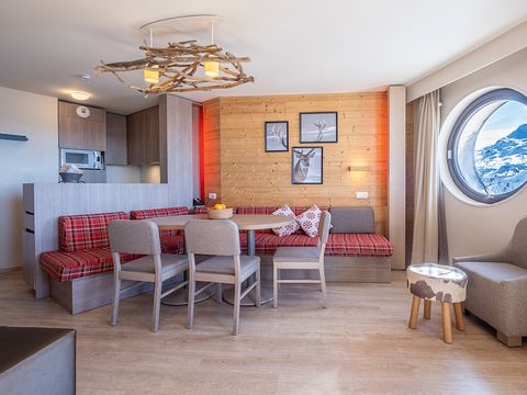 Appartement 6 personnes - 2 chambres - Balcon - Vue sur la montagne