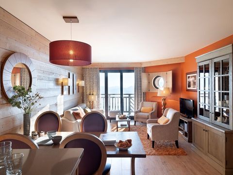 Appartement 6 personnes - 2 chambres - Balcon - Vue montagne dégagée