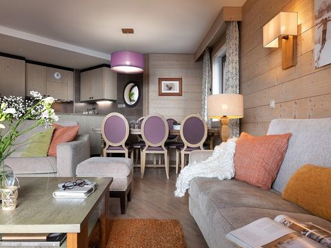 Appartement 8 personnes - 3 chambres - Balcon - Vue montagne dégagée