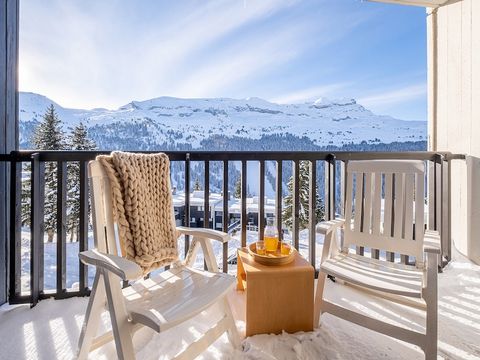 APPARTEMENT 6 personnes - 2 CHAMBRES - BALCON - EXPOSITION SUD