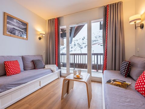 APPARTEMENT 6 personnes - 1 chambre + 1 coin nuit - Vue montagne