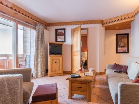 APPARTEMENT 7 personnes - 2 chambres à coucher + 1 coin nuit - sans balcon