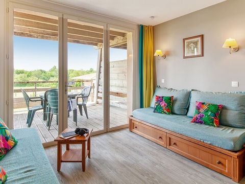 APPARTEMENT 5 personnes - 1 CHAMBRE - TERRASSE OU BALCON 