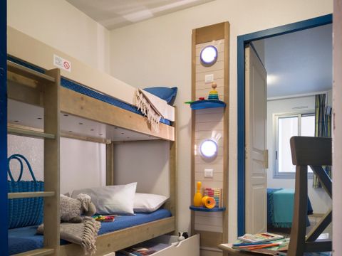 APPARTEMENT 6 personnes - 1 CHAMBRE + 1 COIN NUIT - CLIMATISATION