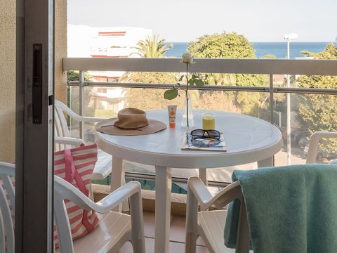 APPARTEMENT 6 personnes - 1 CHAMBRE + 1 COIN NUIT - VUE MER - CLIMATISATION