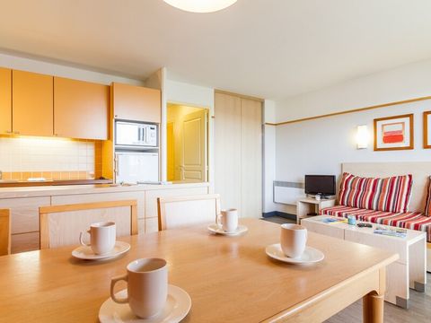 Appartement 6 personnes - 1 chambre - 1 coin - Nuit - Terrasse ou Balcon