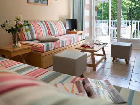 APPARTEMENT 7 personnes - 1 chambre + 1 coin nuit- Terrasse ou balcon