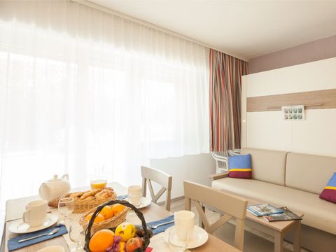 STUDIO 4 personnes - 1 coin nuit - Terrasse ou balcon