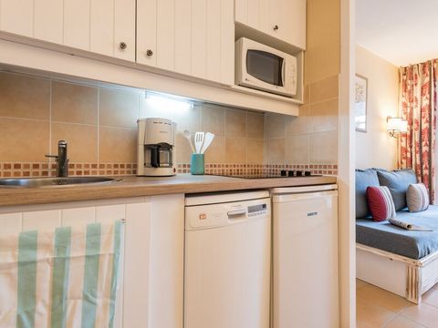 Studio 4 personnes - - 1 alcôve de couchage - Terrasse ou balcon