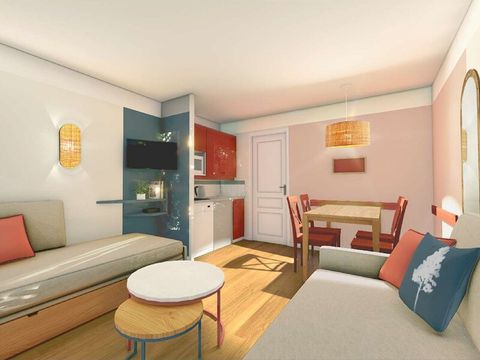 APPARTEMENT 5 personnes - 1 chambre - Terrasse ou balcon - Rénové 