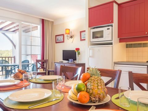 APPARTEMENT 6 personnes - 1 chambre + 1 coin nuit - Terrasse ou balcon