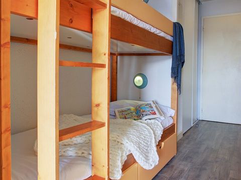 Studio 4 personnes - 1 coin - Nuit - Vue montagne dégagée