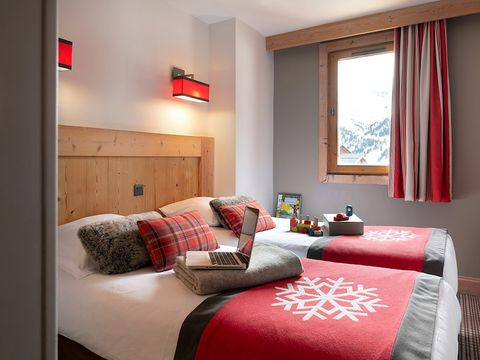 Appartement 6 personnes - 2 chambres - Vue montagne dégagée