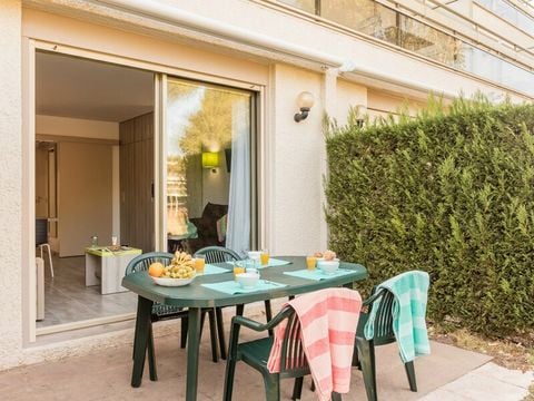 APPARTEMENT 5 personnes - 1 chambre - Vue jardin - Terrasse