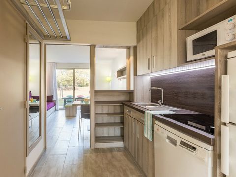 APPARTEMENT 5 personnes - 1 chambre - Vue jardin - Terrasse