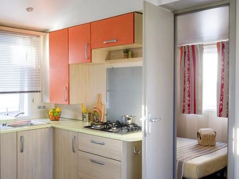 MOBILHOME 6 personnes - Mobil-home | Comfort | 3 Ch. | 6 Pers. | Terrasse surélevée