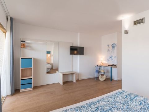 Chambre 2 personnes - Chambre d'hôtel Double - Adaptée à la PMR - Balcon C2A