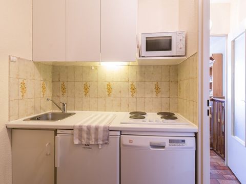 Appartement 6 personnes - 1 chambre - 1 coin - Nuit - Vue port