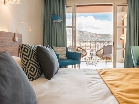 Chambre 2 personnes - D'hôtel - Double - Terrasse ou balcon - Vue sur la mer