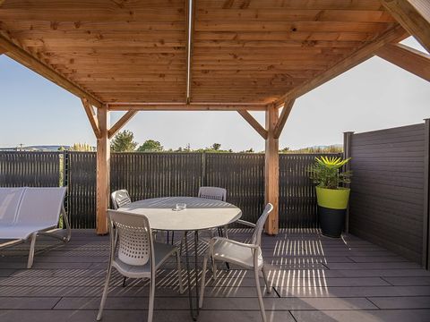 VILLA 4 personnes - 2 CHAMBRES-CLIMATISÉ-PISCINE PRIVÉE 4M-TERRASSE SPACIEUSE