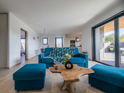 VILLA 6 personnes - 3 CHAMBRES-CLIMATISÉ-PISCINE PRIVÉE 7M-TERRASSE SPACIEUSE