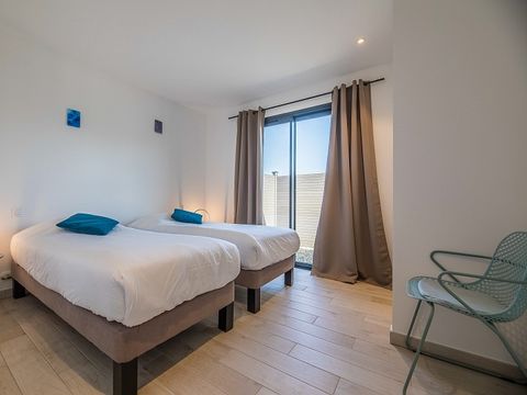 VILLA 6 personnes - 3 CHAMBRES-CLIMATISÉ-PISCINE PRIVÉE 7M-TERRASSE SPACIEUSE