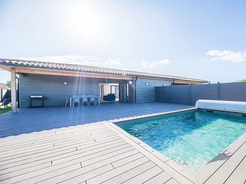 VILLA 8 personnes - 4 CHAMBRES-CLIMATISÉ-PISCINE PRIVÉE 7M-TERRASSE SPACIEUSE
