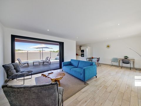 VILLA 8 personnes - 4 CHAMBRES-CLIMATISÉ-PISCINE PRIVÉE 7M-TERRASSE SPACIEUSE