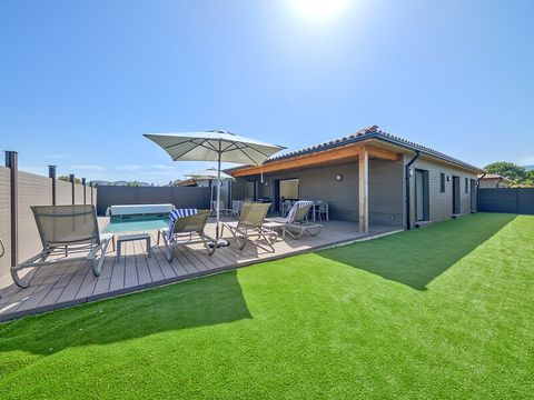 VILLA 8 personnes - 4 CHAMBRES-CLIMATISÉ-PISCINE PRIVÉE 7M-TERRASSE SPACIEUSE