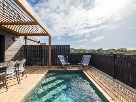 MAISON 6 personnes - 3 chambres - Duplex - Climatisation - Piscine privée de 4m - Terrasse