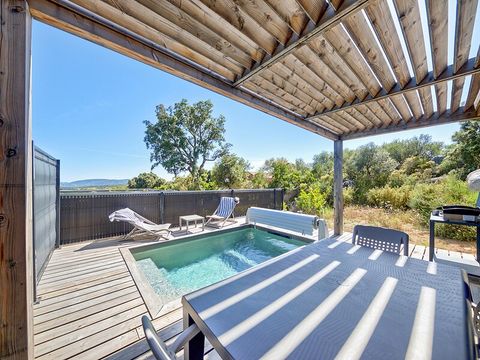 MAISON 6 personnes - 3 chambres - Duplex - Climatisation - Piscine privée de 4m - Terrasse