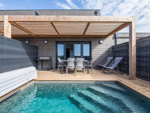 MAISON 6 personnes - 3 chambres - Duplex - Climatisation - Piscine privée de 4m - Terrasse