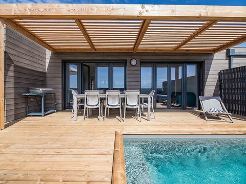 MAISON 8 personnes - 4 chambres - Climatisation - Piscine privée de 4m - Terrasse