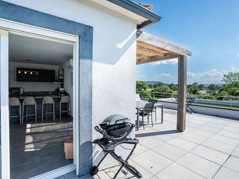 APPARTEMENT 4 personnes - - 1 chambre - Climatisation - Grande terrasse - Vue panoramique