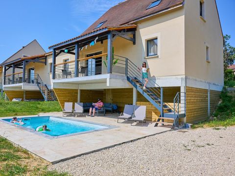 VILLA 8 personnes - Villa 6p. 2 bat. piscine supérieure