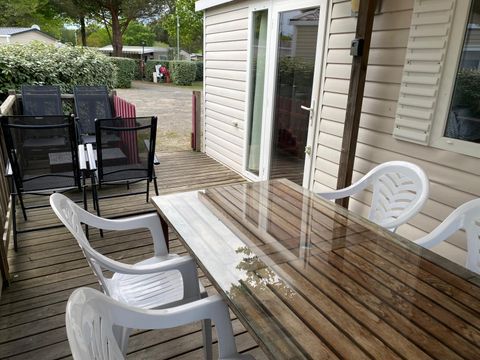 MOBILHOME 6 personnes - Elegansia - Petit Déjeuner + draps inclus + 2 funpass adultes et 2 funpass enfants inclus