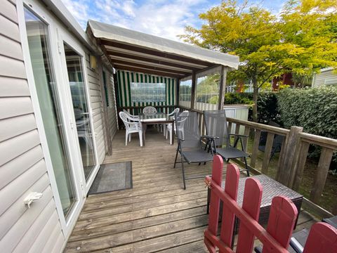 MOBILHOME 6 personnes - Elegansia - Petit Déjeuner + draps inclus + 2 funpass adultes et 2 funpass enfants inclus